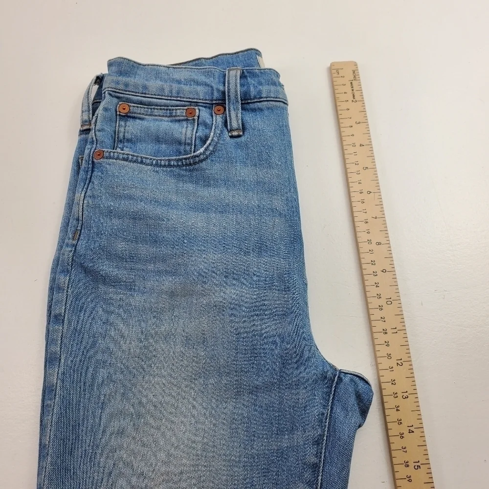 Madewell Women Jean Slim-Denim‎ Boot Size 26